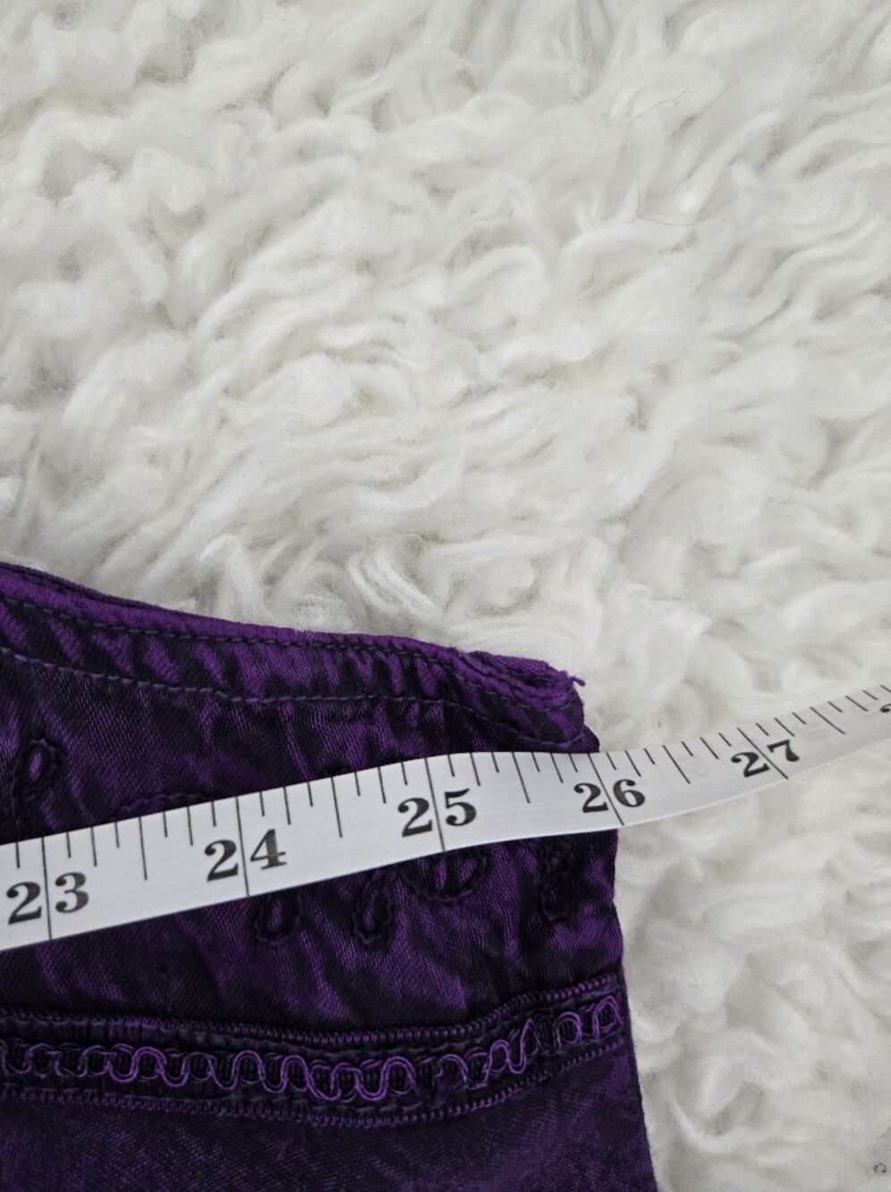 Flower Whimsigoth Fairycore Embroidered Maxi Dress. Purple. Size plus size one. - Picture 5 of 7